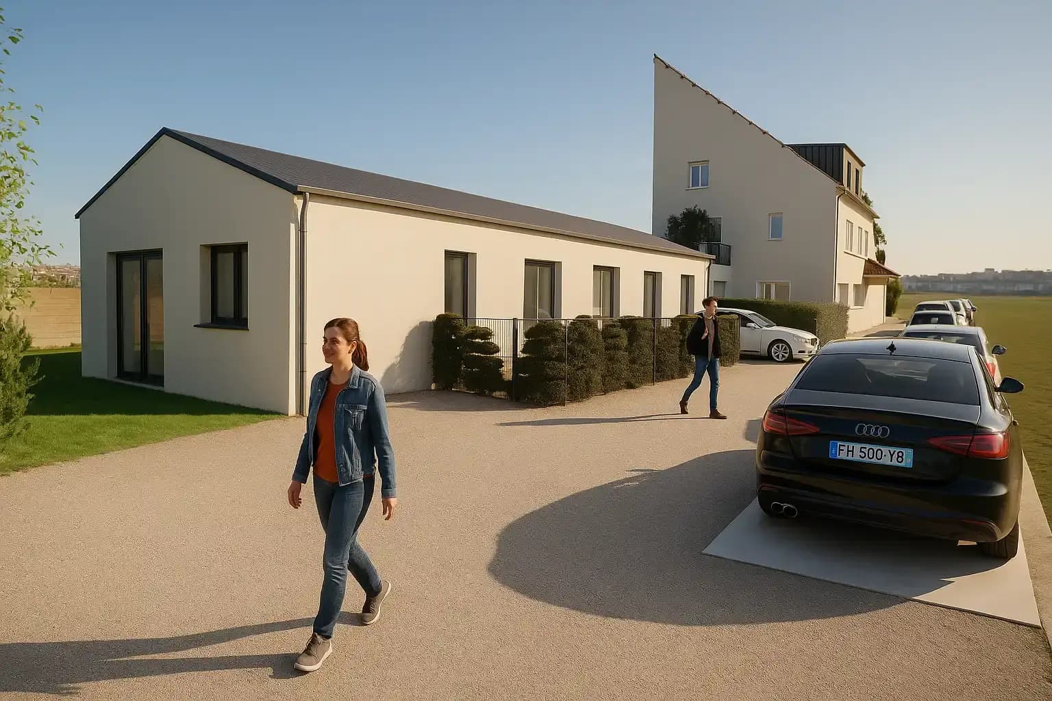 Réhabilitation et extension de deux bâtiments pour 8 logements, Besançon