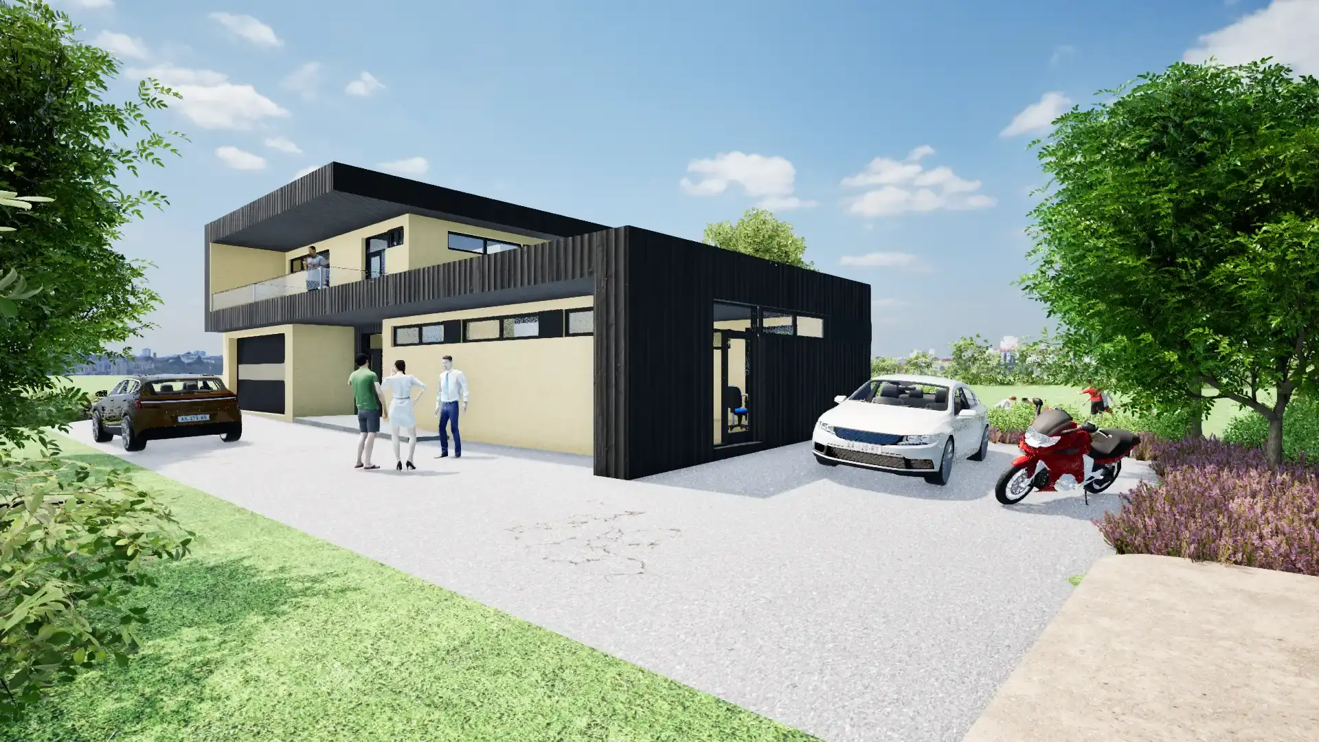 Construction d'une maison individuelle en matériaux biosourcés, Besancon