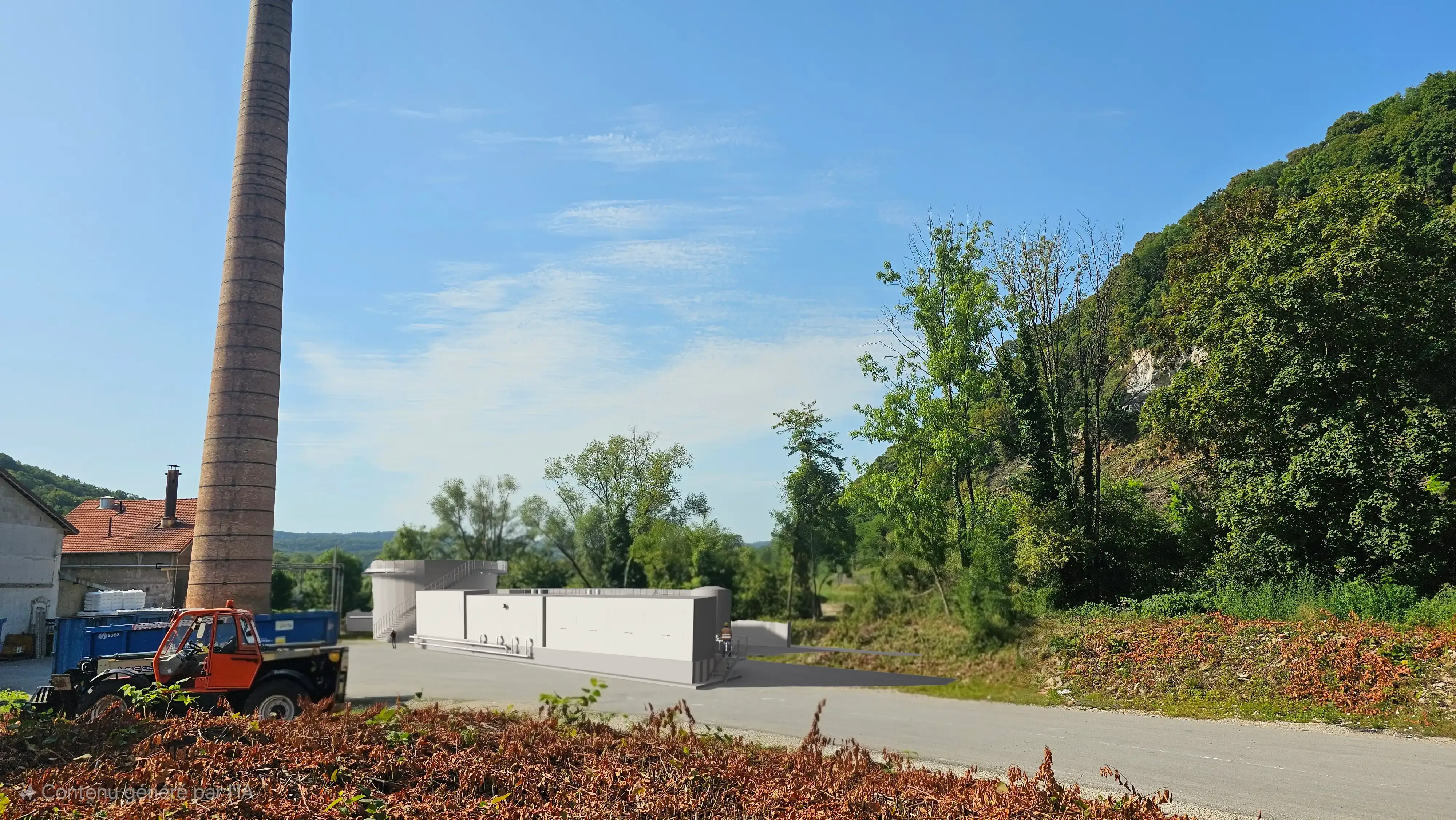 Station d'épuration, Doubs