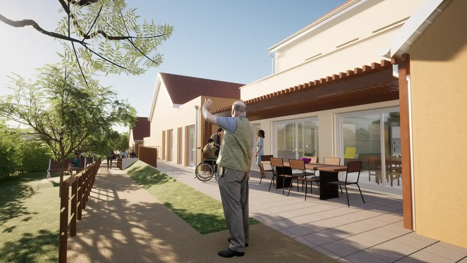 Construction de logements collectifs pour personnes âgées, Besancon